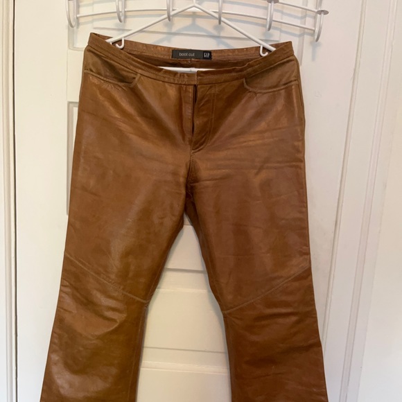 Gap leather bootcut pants - Picture 5 of 5